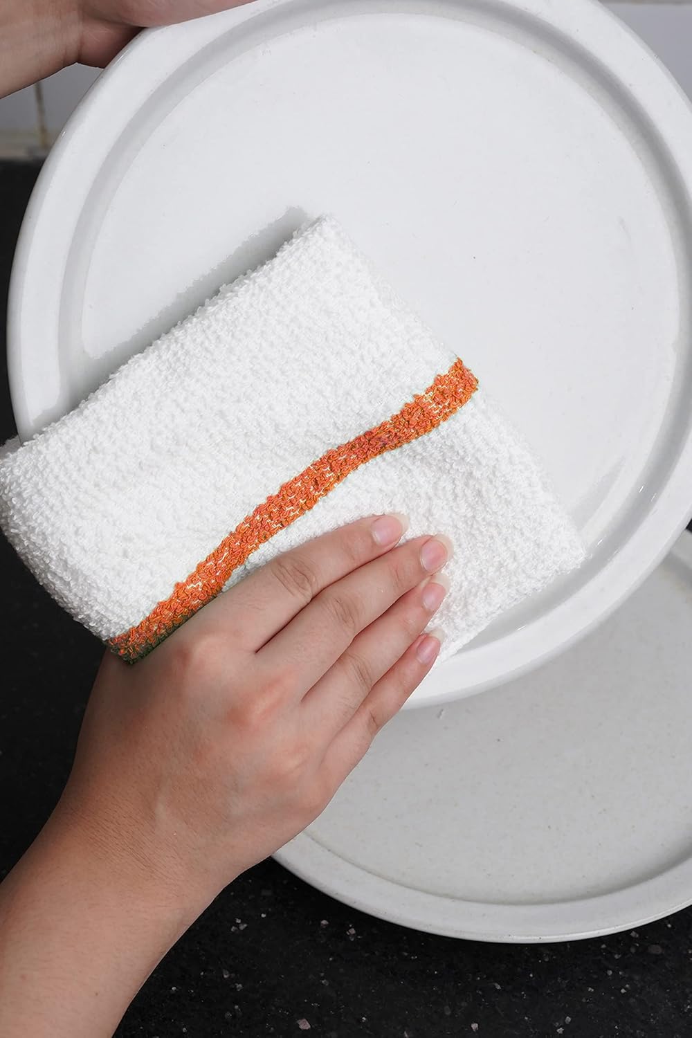 Avalon Towels Terry Bar Mop Towels (Value Pack of 36) Size 16"x19" – Absorbent and Durable, Multipurpose Cleaning Rags, Cotton Cleaning Cloths, Terry Cloth Rags, Reusable Shop Rag