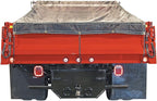 Buyers Products DTR7020 Aluminum Tarp System With Mesh Tarp 7 x 20 Foot, Dump Body Tarp Kit, Dump Trailer Accessories, Dump Body Accessories
