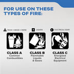 Kidde Fire Extinguisher for Boats, Single-Use 1A10BC