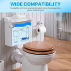 Universal Toilet Flapper Replacement Kit, 2 Inch Toilet Tank Flapper with Stainless Chains, Designed for American Standard Kohler Toto Gerber Toilet Heavy duty Rubber Stopper Water Saving (Blue 2 PCS)