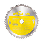 Evolution Power Tools 230BLADESS Stainless Steel Cutting Saw Blade, 9-Inch x 60-Tooth