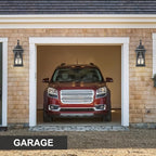 Darkaway Outdoor Wall Lights, Exterior Light Fixture with Seeded Glass, Aluminum Anti-Rust Exterior Lights Sconces Lighting for House Porch Yard Hallway Doorway Garage