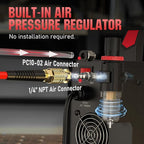 YESWELDER CUT-65DS PLUS Plasma Cutter, 65Amp 110V/220V Non-High Frequency Non-Touch Pilot Arc 4-In-1 Plate Cutting/Grid Cutting/Gouging/Marking Multifunctional Plasma Cutting Machine