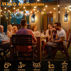 Porch Lights with GFCI Outlet, 20" Brown Dusk to Dawn Motion Sensor Outdoor Lights, Exterior Lighting Fixtures with GFCI Outlet Built-in, Waterproof Bronze Outdoor Wall Sconce for House Patio