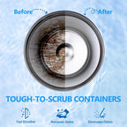 USKICH 48 Pack Water Bottle Cleaning Tablets,Water Bottle Cleaner Great for Stainless Steel, Thermos, Tumbler, Insulated and Reusable Water Bottles,Removes Stubborn Stains and Odors