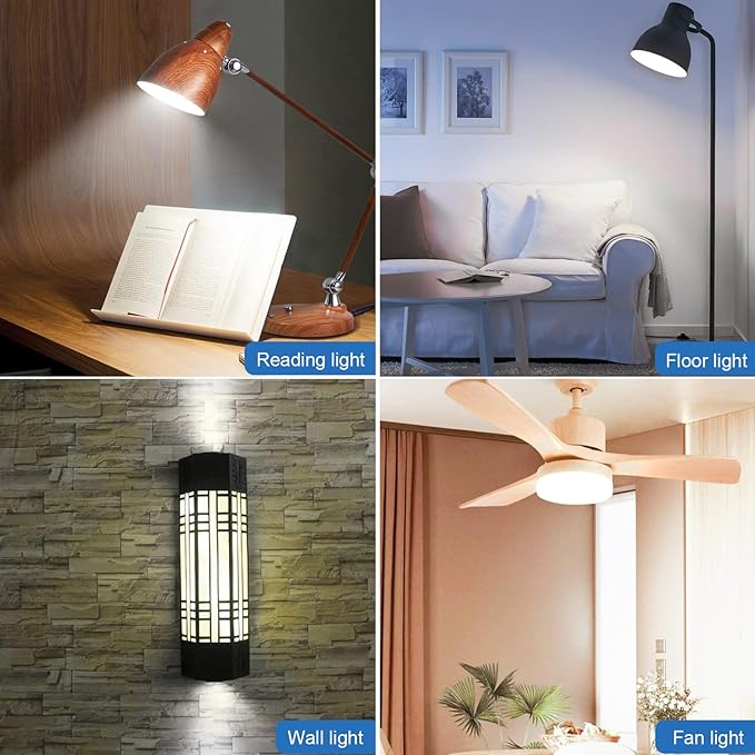 Led Light Bulbs 300W Equivalent Super Bright 5000Lm 5000K Cool Daylight White Led Bulb E26/E27 Medium Base 40w Waterproof Leds Corn Light Bulb for Outdoor Indoor Lamp Bedroom Office Garage-2 Pack