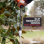 Iron Forge Cable 15 Amp Heavy Duty Extension Cord 50 ft, SJTW 14 Gauge Extension Cord 3 Prong Outdoor & Indoor, Weatherproof White Power Cable 14 AWG, Great for Major Appliances - US Veteran Owned