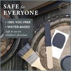 AMY HOWARD AT HOME Chalk-Based One Step Paint for Furniture, Cabinetry, Decor, Finish, and More | No Stripping, Sanding, or Priming | Dark Base | 32 Ounce | Good Man is Hard to Find