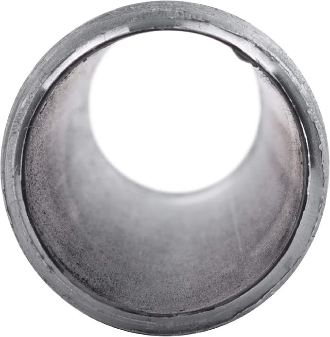 PIPE DÉCOR 1/2” x 42” Malleable Cast Iron Pipe Nipple, Pre-Cut Connectors, Industrial Steel Grey Fits Standard Half Inch Black Threaded Pipes Nipples and Fittings, Build Vintage DIY Furniture, 4 Pack