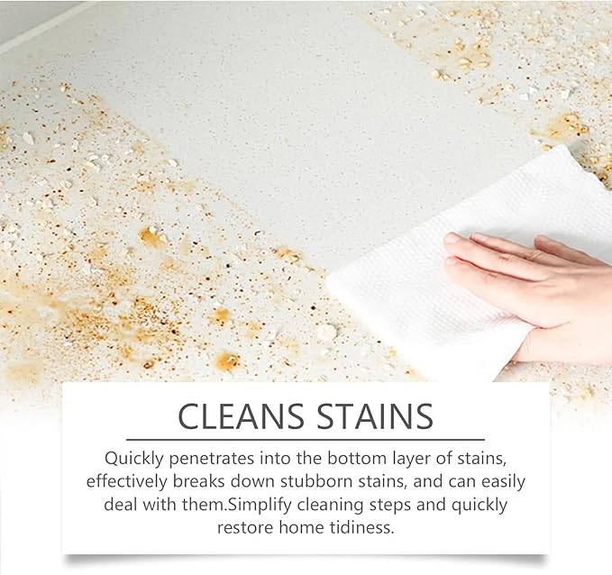 Multi-Purpose Powerful Cleaner for Kitchen, 3 In 1 Stainless Coconut Oil Cleaning Paste, Kitchen Duty Degreaser, Removes Stains on Microwave,Oven & Stove Top