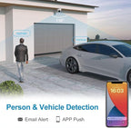 Anpviz 4K 16CH PoE Security Camera System, 16pcs Wired 8MP PoE IP Cameras Outdoor with Person Vehicle Detection, Smart Color Night Vision, 8MP/4K 16 Channel NVR with 4TB HDD for Businesses (U Series)