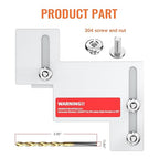 Generator Interlock Kit Fit for Eaton Cutler Hammer Challenger BR Series and CH Series 150 or 200 amp Panels 1 1/4 to 1 1/2" Space Between Main and Generator Breaker