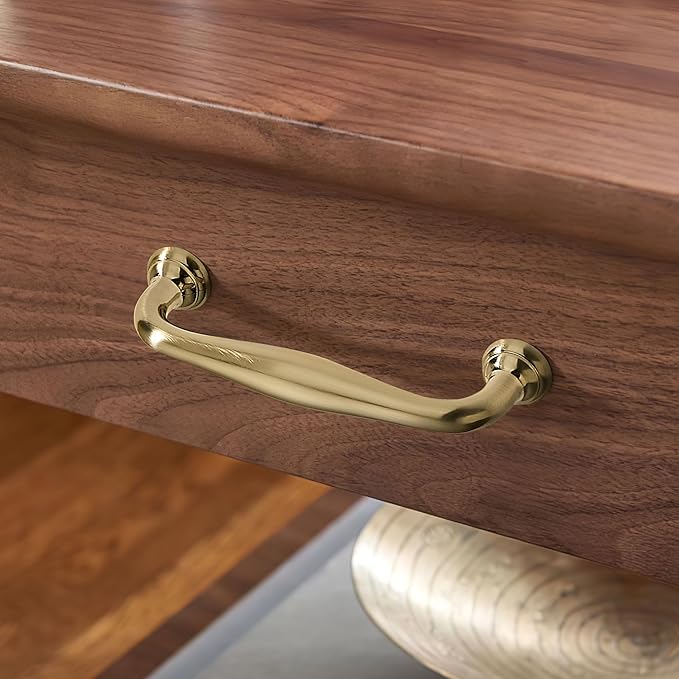 SAILING 10 Pack Cabinet Knob- Champagne Bronze Furniture Hardware Handles for Kitchen Cabinets Bedroom Dresser Wardrobe Cabinet Pulls