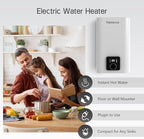 4 Gallon Electric Mini Tank Water Heater, 110V 1500W Point of Use On Demand Under Sink Instant Hot Water Heater for Home Kichen Bathroom