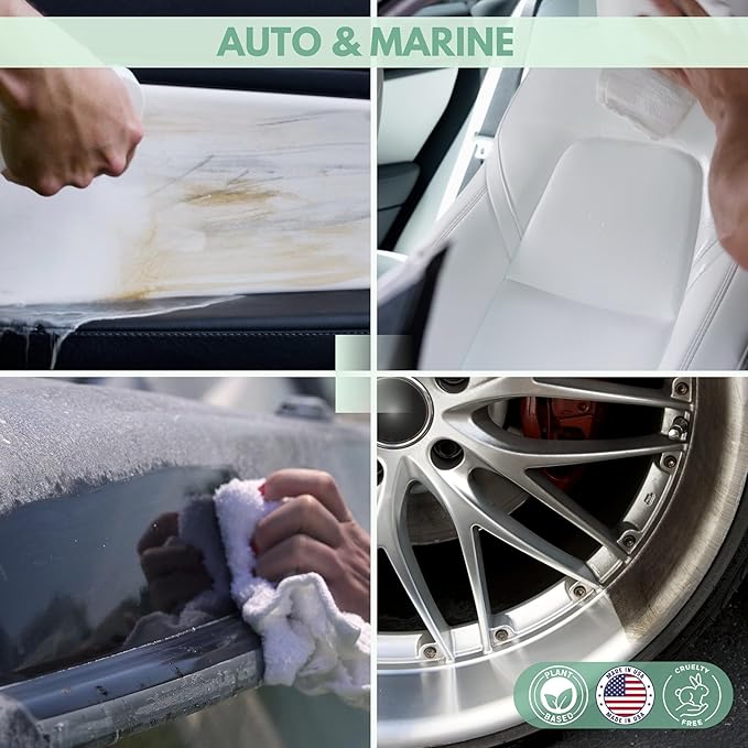 Whip It Cleaner Concentrate, Multi Purpose Stain Remover, Plant Based Enzyme Cleaner, Cleaning Food, Grease, Coffee, Wine, Baby Stains, Over 500 uses, Made in the USA, 1 Gallon,128-ounce