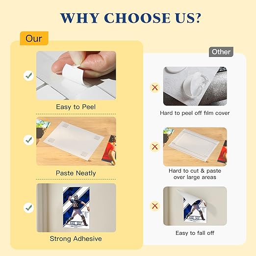 0.5'' Double Sided Adhesive Dots, 75Pcs Clear Adhesive Mounting Putty, Waterproof No Residue Adhesive Putty, Sticky Putty for Wall Hanging, Crafts, Posters Festival Decoration Museum