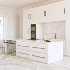 10 Pack 12.6 Inch(320mm) Hole Center Modern Matte Dark Gunmetal Gray Cabinet Pull Handle Timeless Vanity Drawer Pull Handle Classic Cabinet Hardware for Kitchen, Screws Included, Gray(12.6x10)