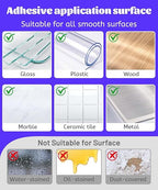 Removable Car Double Sided Glue Sticky Dots, Strong Hold Adhesive Dots for Car Dashboard Decorations, No Residue Transparent Mounting Tape for Auto Accessories 268pcs