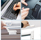 6 Pack Multipurpose Household Cleaning Brush Set, Deep Cleaning Brush Set with Grips Dish Brush, Scrub Brush, Bottle Brush, Shoe Brush, Groove Gap Brush, Keyboard Brush for Kitchen Bathroom