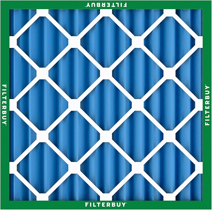 Filterbuy 16x16x2 Air Filter MERV 13 (MPR 1900) Health Defense Replacement (4-Pack), Electrostatic Pleated HVAC AC Furnace Filters, Made in USA (Actual Size: 15.50 x 15.50 x 1.75)