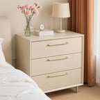 3 Pack 10 Inch(254mm) Hole Center Modern Brushed Gold Cabinet Pull Handle Timeless Vanity Drawer Pull Handle Classic Cabinet Hardware for Kitchen Dresser Bathroom, Screws Included, B-Gold(10x3)