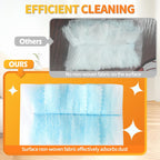 30 Count Electrostatic Duster Refills Compatible with S wiffer Duster,Multi-Surface Dusting Refills,Microfibre Dusters for Cleaning, Unscented