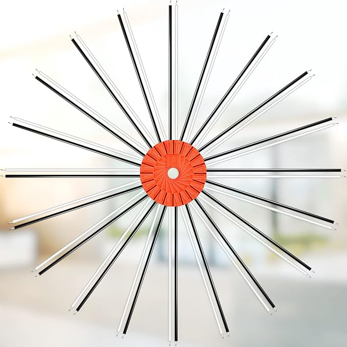 Zhengmy 6 Pcs E26 Socket Adapter, Medium Base Male Screw in Light Socket Pigtail for LED Recessed Lights