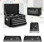 IRONMAX 11-Drawer Tool Chest with Wheels, 2-in-1 Detachable Tool Storage Organizer Tool Cabinet with Locking System & Liner, Metal Rolling Toolbox for Warehouse, Garage, Workshop, Household