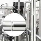 TAISHER 2PCS 304 Stainless Steel Pipe Fittings, 1/4" NPT Male Threaded, 2" Length Weld Nipple Cast Pipe