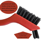 6-Pack Nylon Cleaning Brushes - Non-Scratch Nylon Bristles for Delicate Surfaces & Daily Cleaning | Ergonomic Grip with Mini Head & Hanging Hole