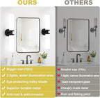 Wall Sconces Set of Two, Matte Black Bathroom Sconces Wall Lighting with Milky White Glass, Modern Sconces Wall Decor Set of 2 Bathroom Light Fixtures for Mirror Living Room Hallway Bedroom