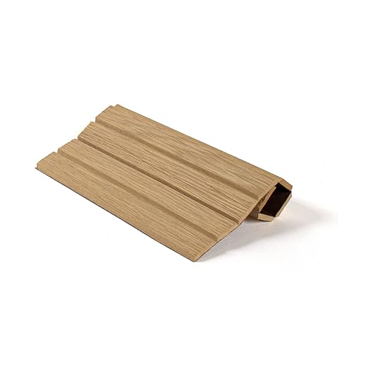 Unfinished Red Oak Veneer Decorative Tambour 3/4" Centers - 4'x 8'