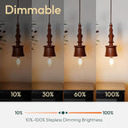 ALAMPEVER 800LM Super Bright Dimmable LED Light Bulb, E26 LED Bulb 100 Watt Equivalent, B11 2700K Soft White LED Candelabra Bulb, 5.5W, 6 Pack