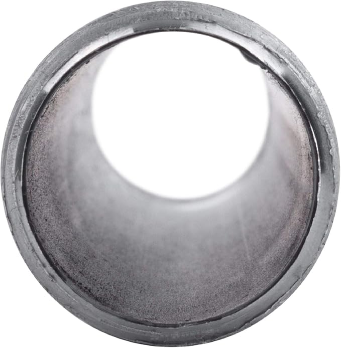 Pipe Decor 1/2” x 1” Malleable Cast Iron Pipe Close Nipple, Industrial Steel Grey Fits Standard Half Inch Black Threaded Pipes Nipples and Fittings, Build Vintage DIY Furniture, 10 Pack