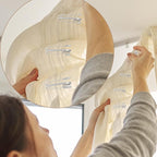 60 pcs Curtain Pleat Hooks, W Shape Pinch Pleat Hooks Clips, Stainless Curtain Drapery Hooks Pins