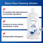 Floor Cleaning Solution Compatible With Tineco, Deep Cleans for Multiple Hard Floors, Suitable With All Robot Vacuums with Mopping and Cordless Wet/Dry Vacuum Mop Cleaner (Original 2 Bottle)