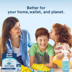 All Purpose Cleaner Refill – 12 Tablets (12 x 16 Fl oz) Multipurpose Cleaners -Can Make 192 Fl oz Bathroom Cleaner Spray Cleaning Tablets Refill - Vegan, No Plastic - Ocean Breeze