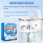 Automatic Toilet Bowl Cleaner Tablets-Fresh Scent,Long-Lasting Cleaning Effectively removes stains and limescale; Releases fresh fragrance for a pleasant bathroom experience，cleaning with flush Easy