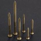 #8 * 1" Deck Screws, (480pcs) 2 lbs.Exterior Wood Screws, Rust Resistant epoxy Coated, Bronze, T20 Star Bit