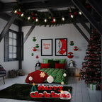 C9 Christmas Replacement Light Bulbs, White Christmas Bulb Frosted White Night Light for Indoor Outdoor Patio Xmas Halloween Party String Light, 7W Incandescent, C9/E17 Intermediate Base, 25 Pack