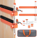 2.0 Adjustable Drawer Slide Jig With Toggle Clamp & Magnetic Arm, Precision Cabinet Drawer Jig Tool With Laser-Engraved Dual-Scale Mark For Mounting Drawer Slide, Providing Easy Installation