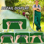 Upgraded Cultivator rake, Spray-Coated Rust-Proof Manganese Steel Weed rake, and 8-Tines Garden Weed Puller Tool with Wooden Handle — All for Lawn and Garden, Ideal gardinia uprooting Tool.