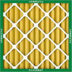 Filterbuy 14x14x2 Air Filter MERV 11 (MPR 1200) Allergen Defense Replacement (4-Pack), Electrostatic Pleated HVAC AC Furnace Filters, Made in USA (Actual Size: 13.50 x 13.50 x 1.75)