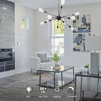 4 PCS ST58 (ST19) LED Edison Bulbs, Dimmable Vintage Antique LED Filament Light Bulbs, 6W Equivalent 60 Watt, Daylight 5000K, 600 Lumens, E26 Base, Clear Plastic