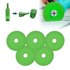 Generic 5Pcs 4 inch Glass Cutting Disc for Angle Grinder 7/8"" (Model 100/115/125),1mm Ultra-Thin Diamond Cutting Saw Blade for Ceramic,Tile,Glass,Jade,Wine Bottles,Crystal
