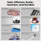 YALICE Electric Tank Water Heater, 8 Gallons Under Sink Instant Hot Water Heaters, 1500W, 110-120V, Electric Mini Tank Water Heater Compact Design for RV, Kitchen, Food Truck, Wall or Floor Mounted