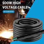 50ft 14/3 14 AWG Portable Power Cable (3 Conductor) - SOOW 600V 14 Gauge Electric Wire for Motor Leads, Portable Lights, Battery Chargers and Machinery - 3 Conductor - 50 Feet Electrical Cord