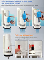 2-inch Toilet Flush Valves Assembly Compatible with Water Ridge One Piece Toilets Fits for TOTO THU338N Dual Flush Drain Valve Repair Part Replacement