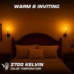 OHLECTRIC CA8 Incandescent Flame Tip Light Bulb (4-Pack) 25 Watt, Candelabra Base E12, Dimmable Bulbs, 2700K Soft White, 210 Lumens, Decorative Candle Bulb for Chandeliers, 1500 Hour Life, 120V