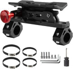 ATV Motorcycle Fire Extinguisher Bracket - Quick Release Fire Extinguisher Holder Mount - Universal 7/8" to 9/8" Handlebar Fit for Yamaha, Polaris, Honda, Can-Am, Kawasaki - Secures Extinguishers